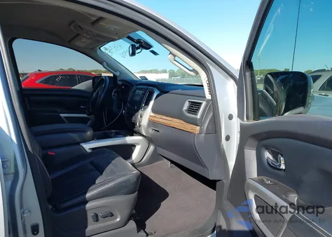 2017 Nissan Titan Sl from USA, damaged, VIN 1N6AA1E67HN517568